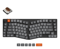 Keychron K15 Max H3 UltraSlim Low Profile Gateron Brown Ergonomic RGB - 1507472 - zdjęcie 2